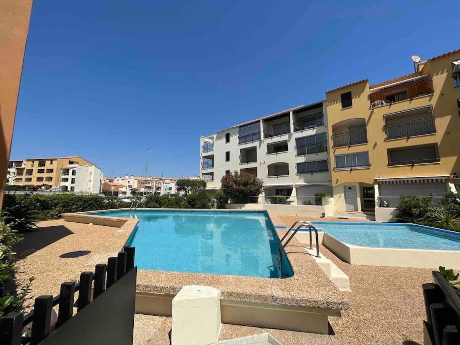 Cap'Nomad Studio Cote Mer - Balcon - Piscine - Parking Agde Bagian luar foto