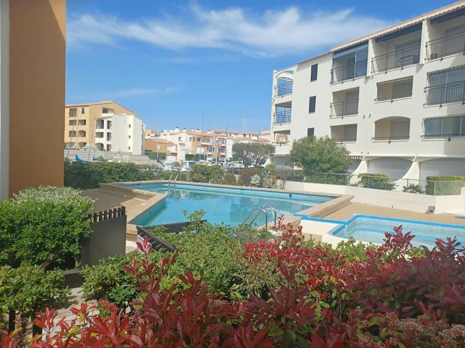 Cap'Nomad Studio Cote Mer - Balcon - Piscine - Parking Agde Bagian luar foto