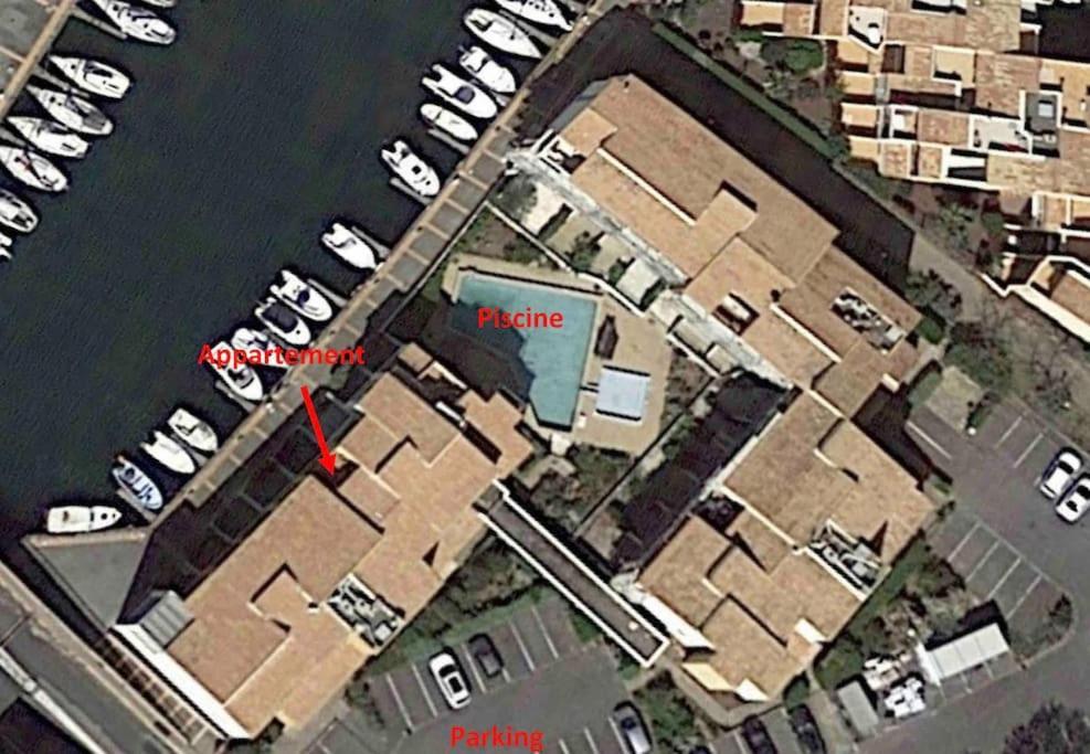 Cap'Nomad Studio Cote Mer - Balcon - Piscine - Parking Agde Bagian luar foto